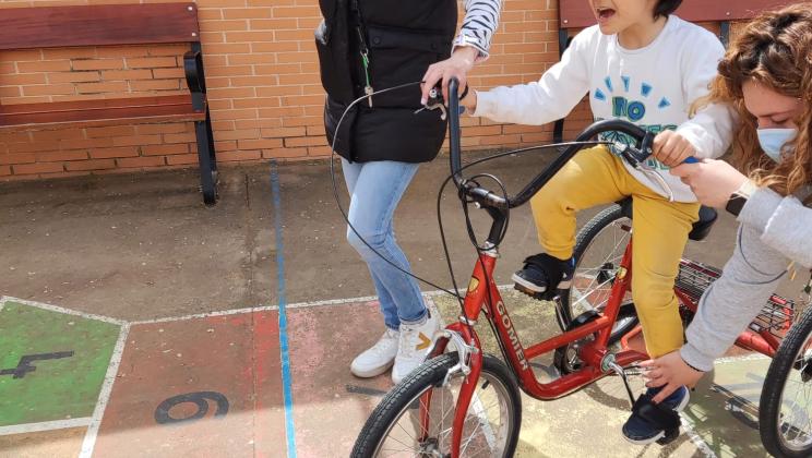 Curtindo as bicicletas