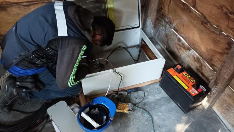 Instalación para proyecto Da luz y bienestar.